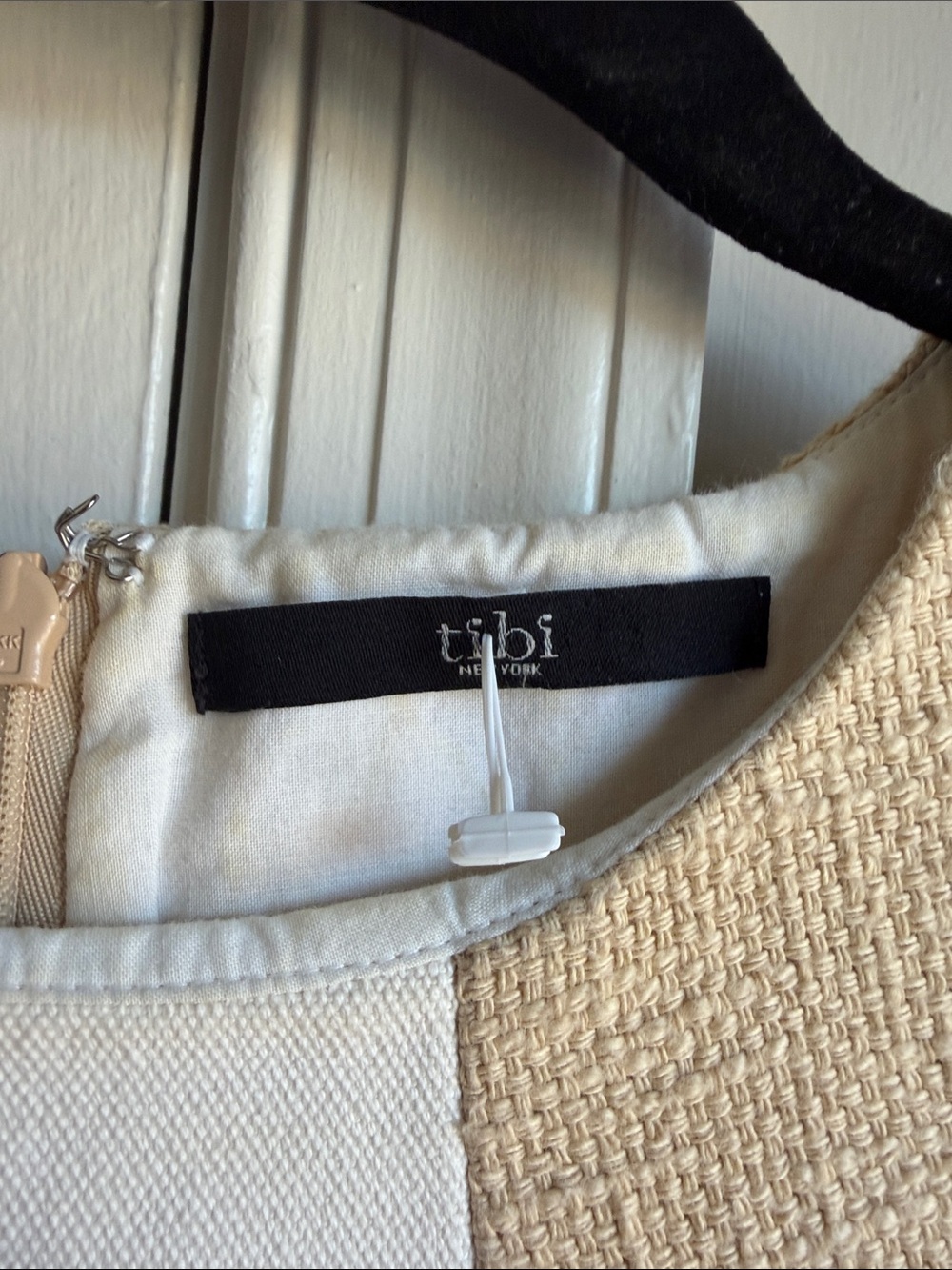 Tibi Colorblock Mini Dress - Picture 2 of 3